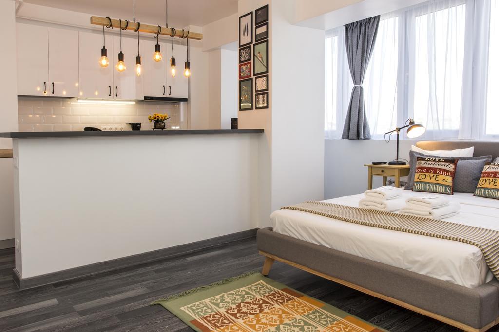 Studio L By Mrg Apartments Bukarest Eksteriør billede